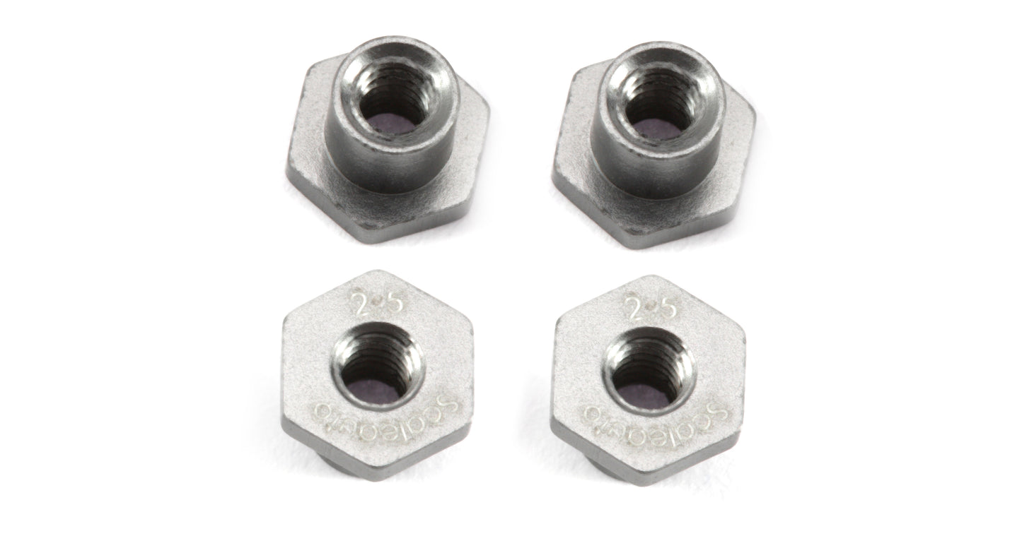Mutter till fjädring 2,5mm
