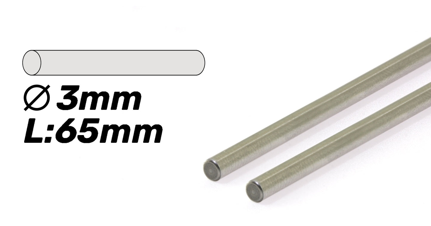 Axel 3mm x 65mm