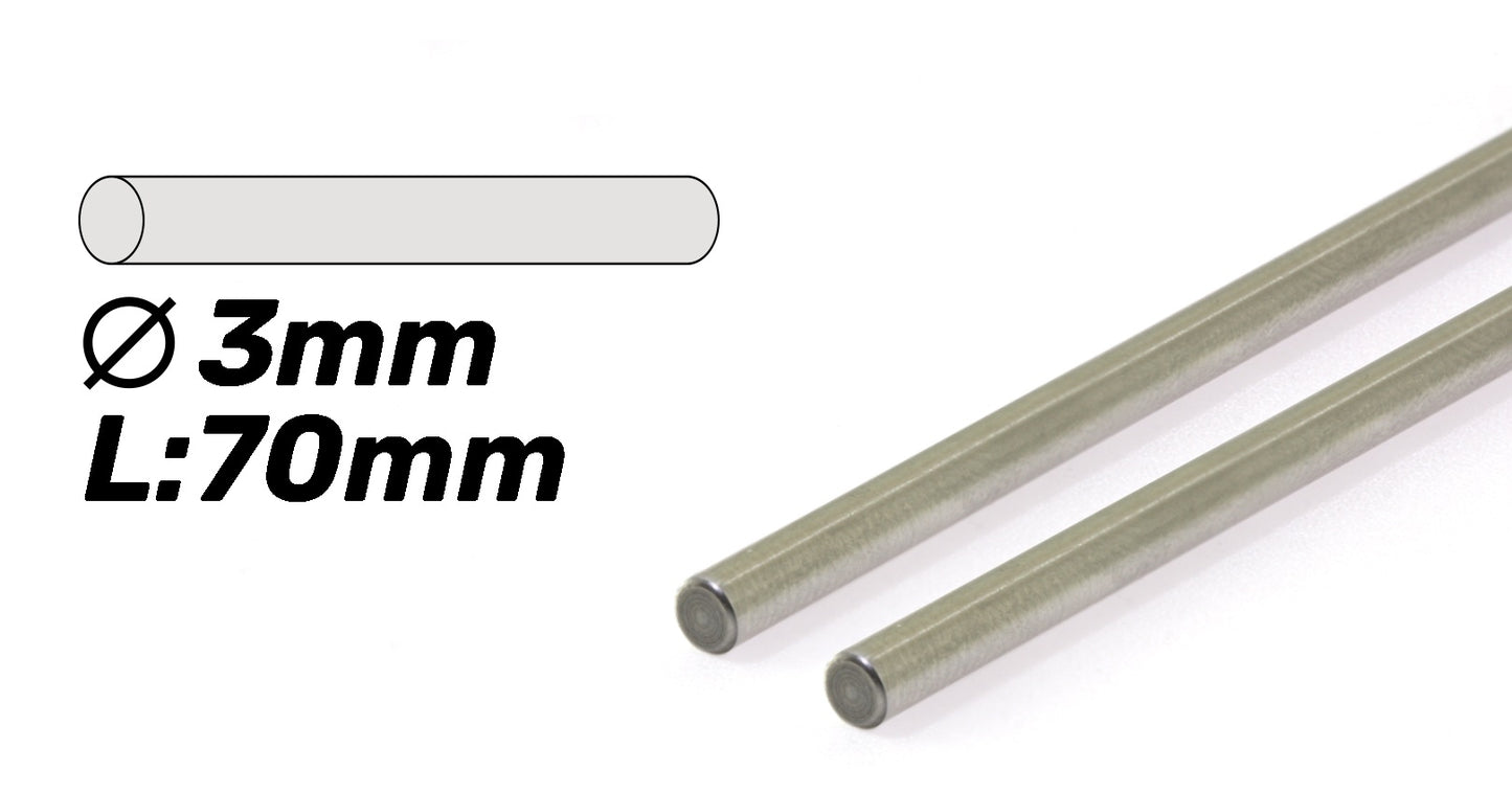 Axel 3mm x 70mm