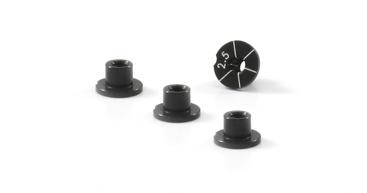 Mutter till fjädring 2,5mm ej centrerad