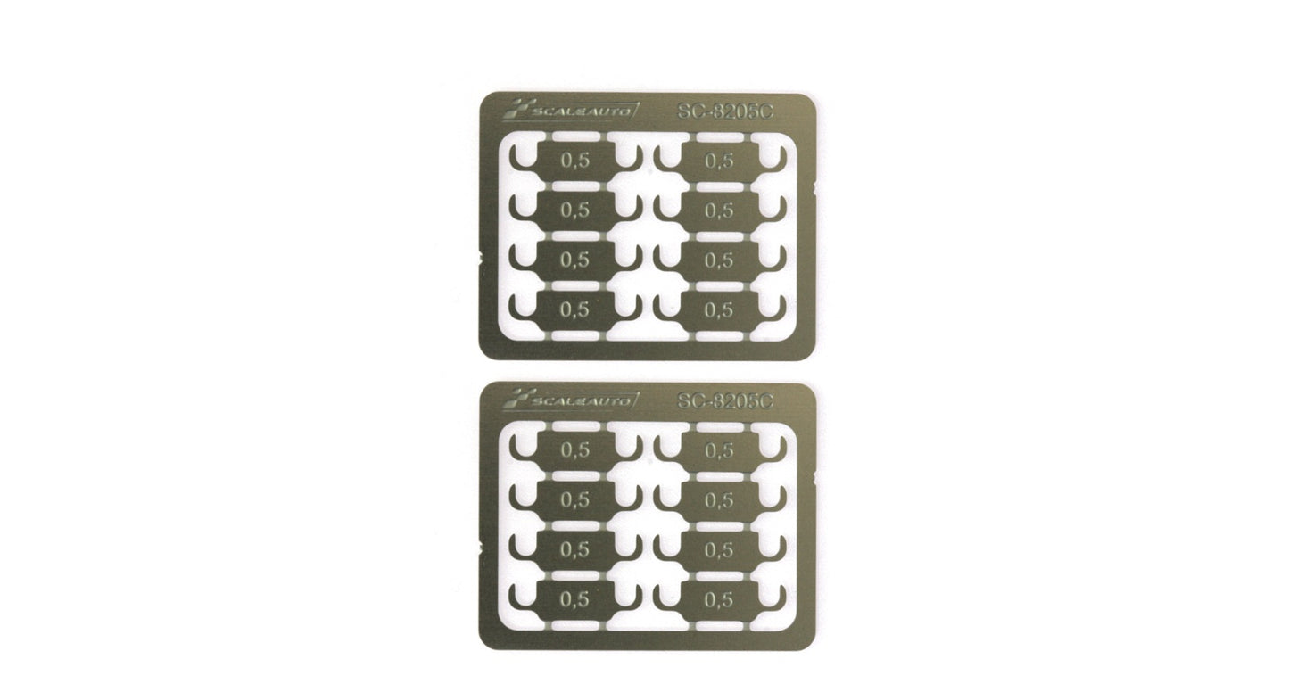 Shims för lagerbock 0,5mm