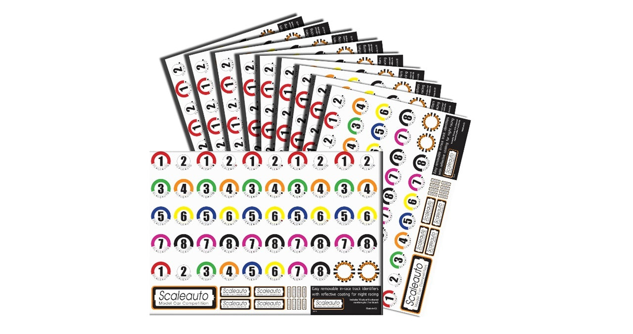 Klistermärke spårmarkering