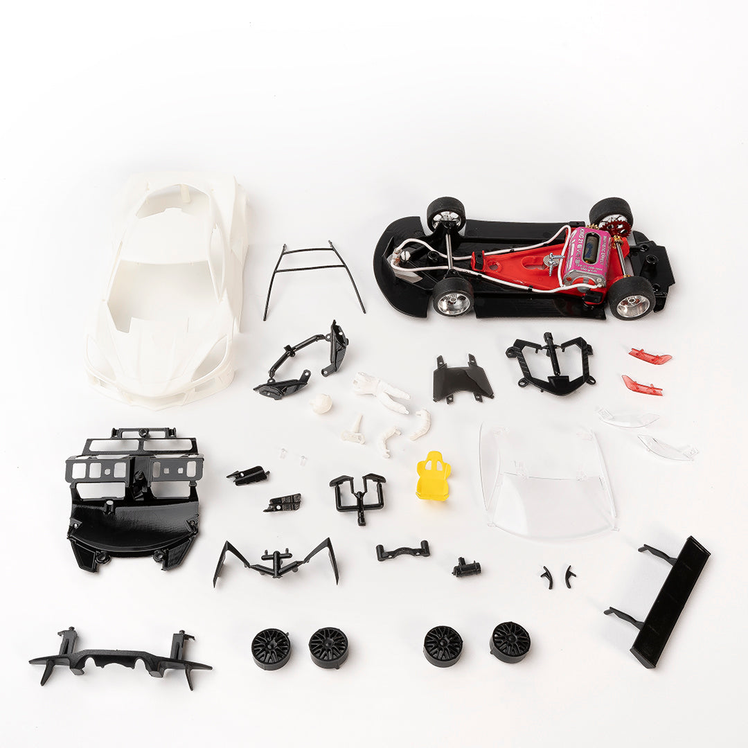 NSR Corvette C8 White Kit Anglewinder