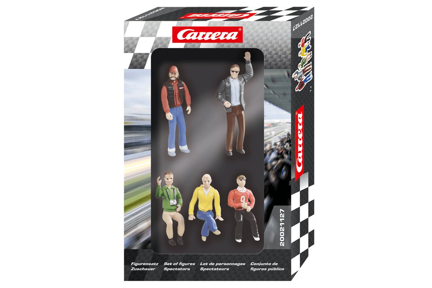 Figurer 5st åskådare
