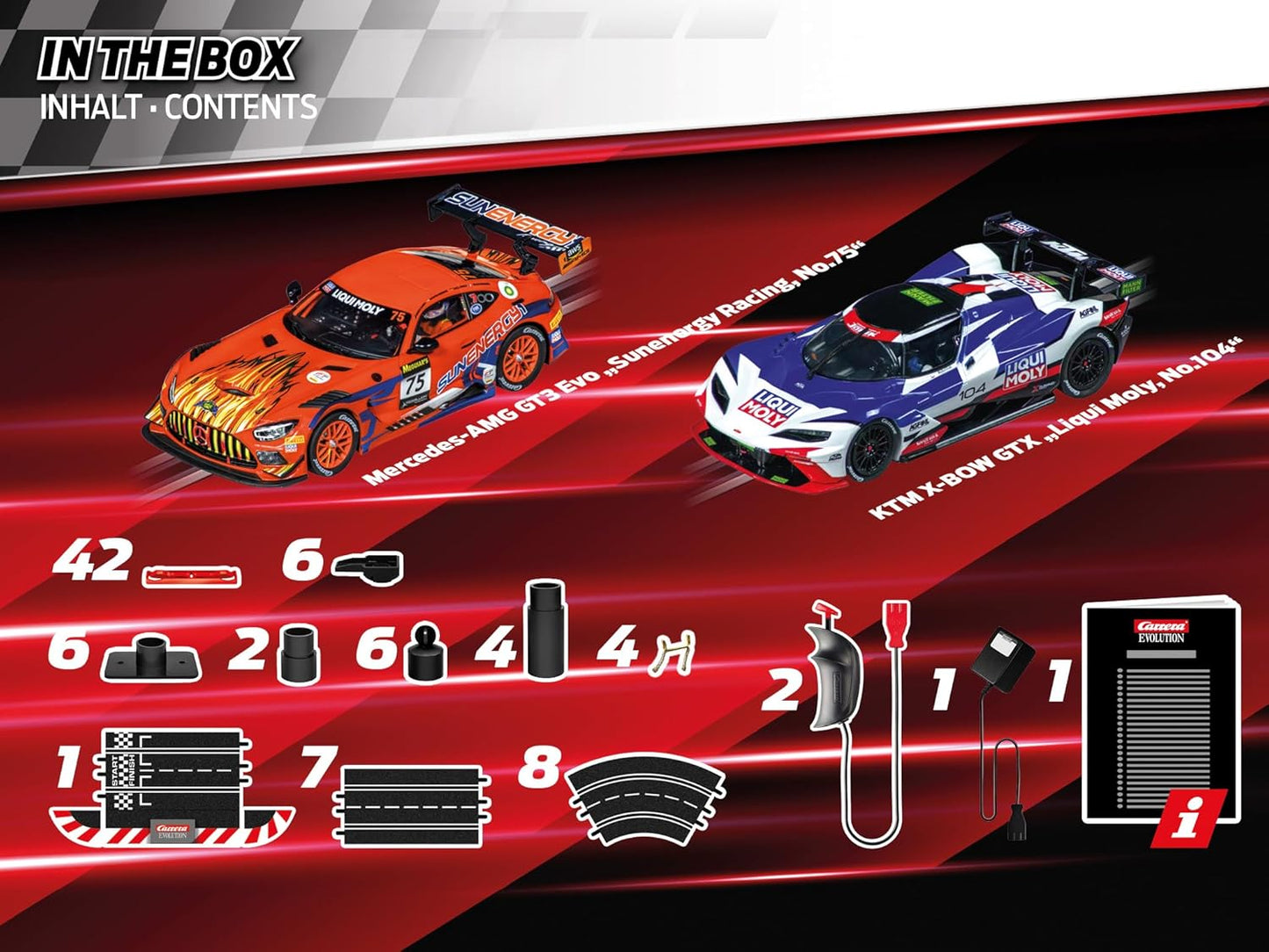 Carrera Evolotion 1:32 Flames and Fame