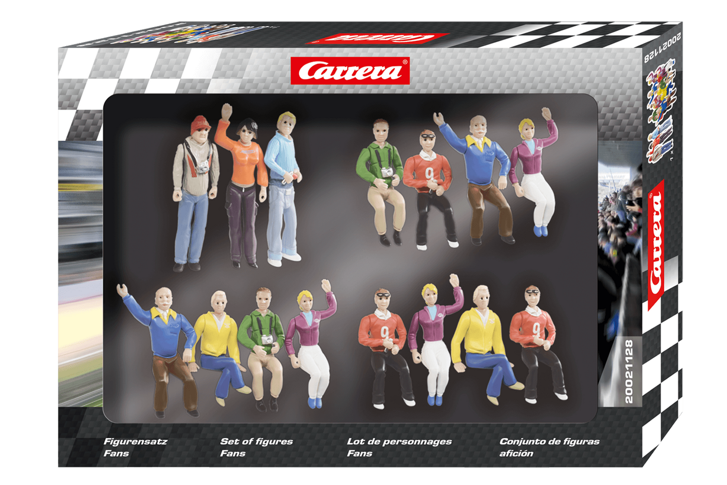 Figurer 15st åskådare