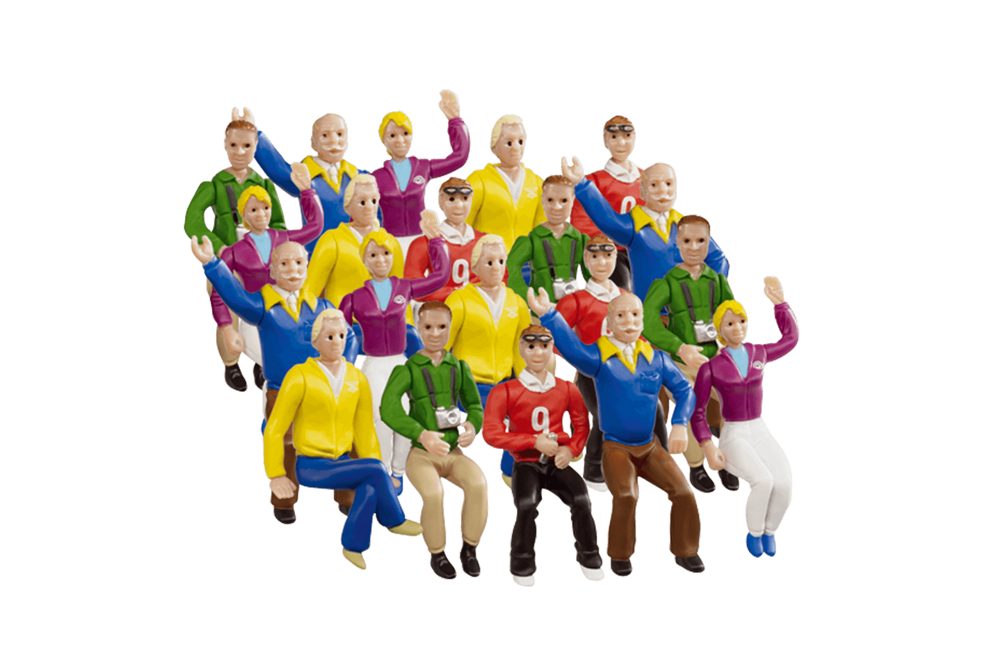 Figurer 20st åskådare