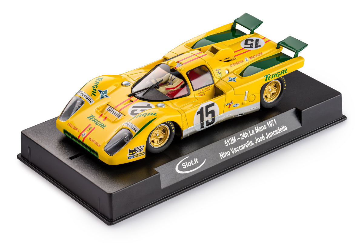 Slot.it Ferrari 512M No.15 Le Mans 1971. "Classic"