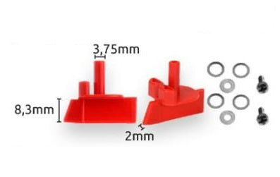 Pickup 8,3mm 3,75mm fäste