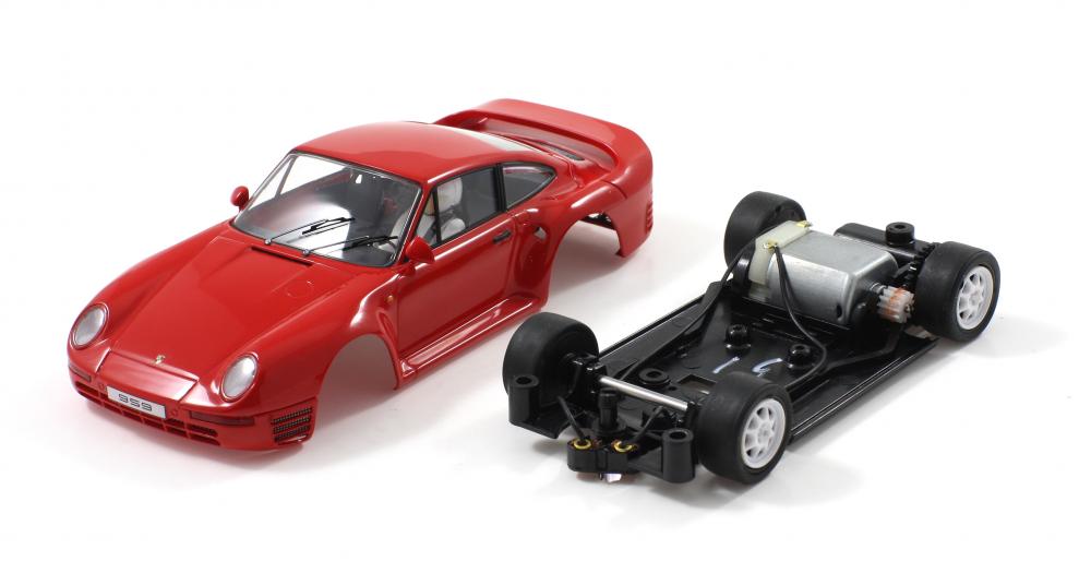 Porsche 959 Street Car Red