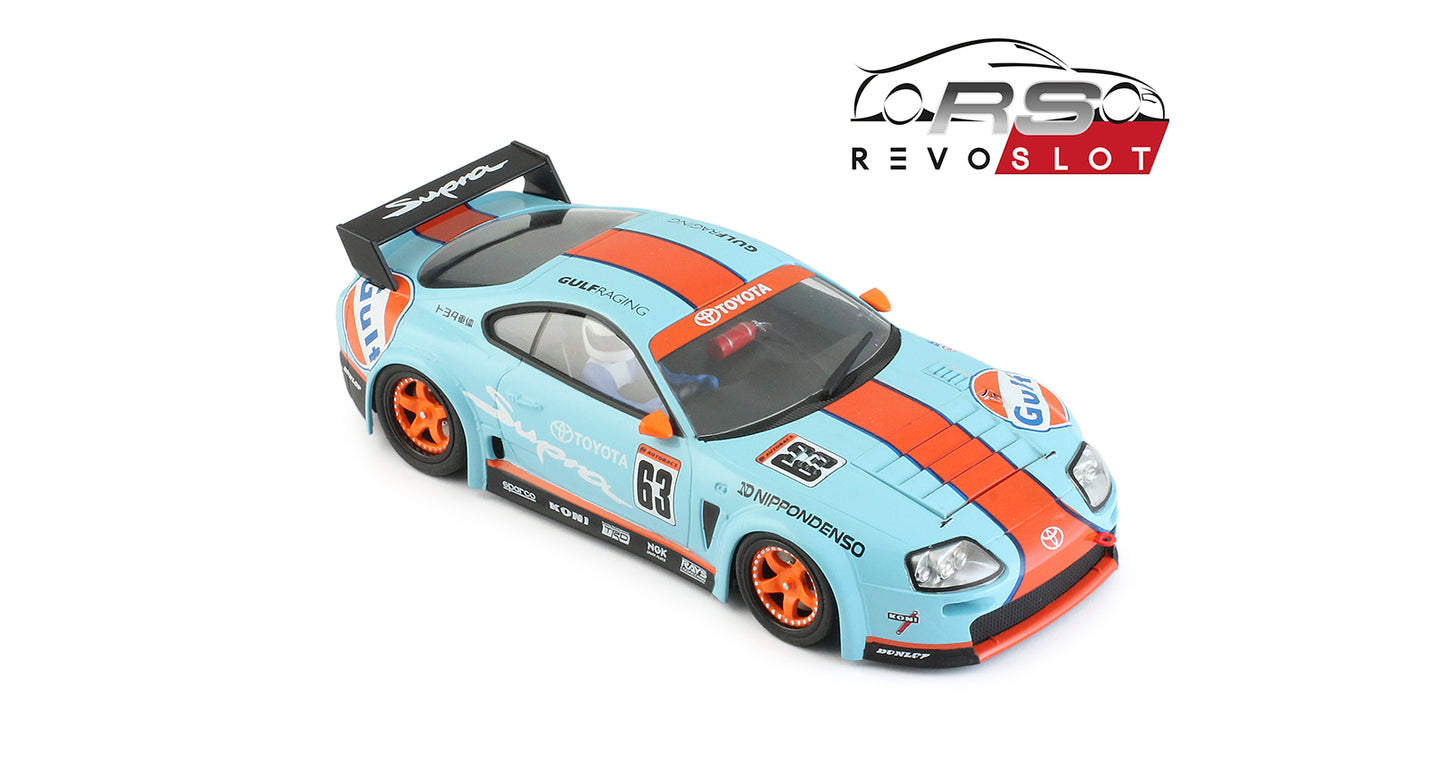 RevoSlot Toyota Supra GT2 nr 63 Gulf