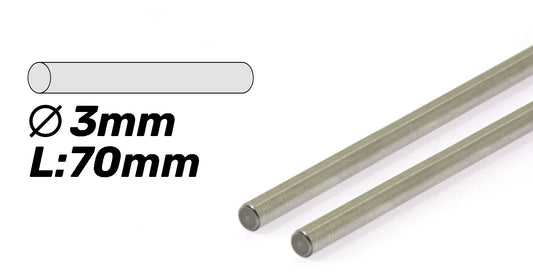 Axel 3mm x 70mm