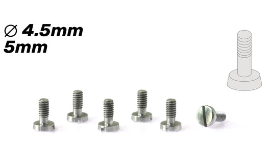 Skruv aluminium 5mm 6st