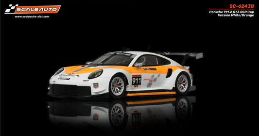 Porsche 911.2 GT3 RSR Vit & Orange Cup Version