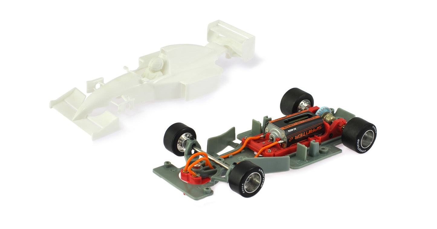 Scaleauto Formel 1 90-97 low nose White kit