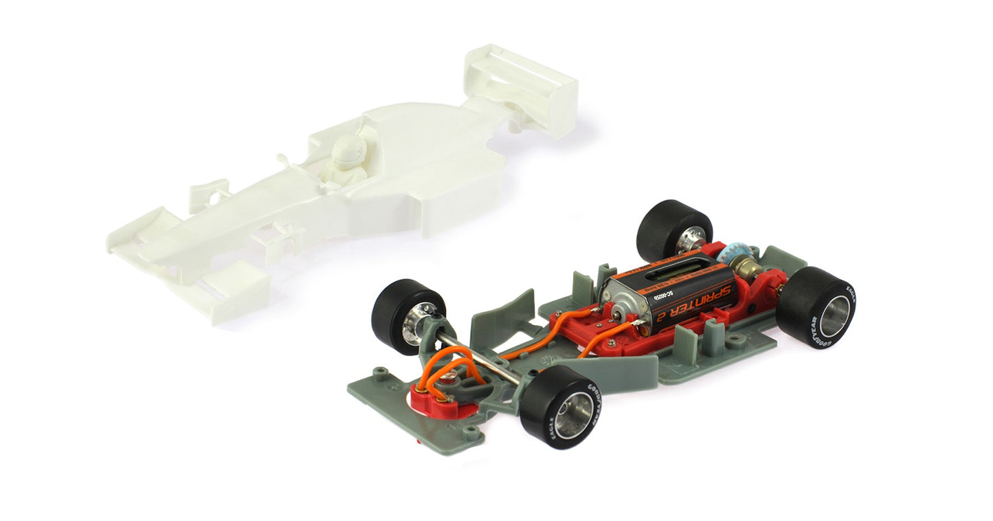 Scaleauto Formel 1 90-97 Hige nose White kit
