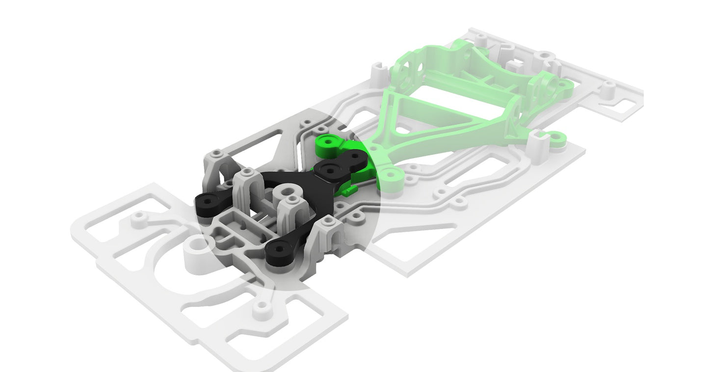 Förlängda fästen för motorfäste RT4