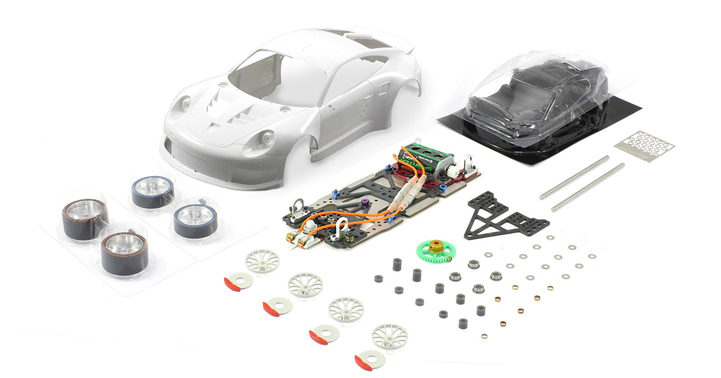 Porsche 991 RSR White Racing Kit configuracion RC3
