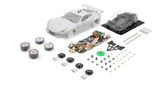 C7R White Racing Kit configuracion RC3
