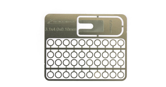 Axel spacer 0,10mm för 3mm axel