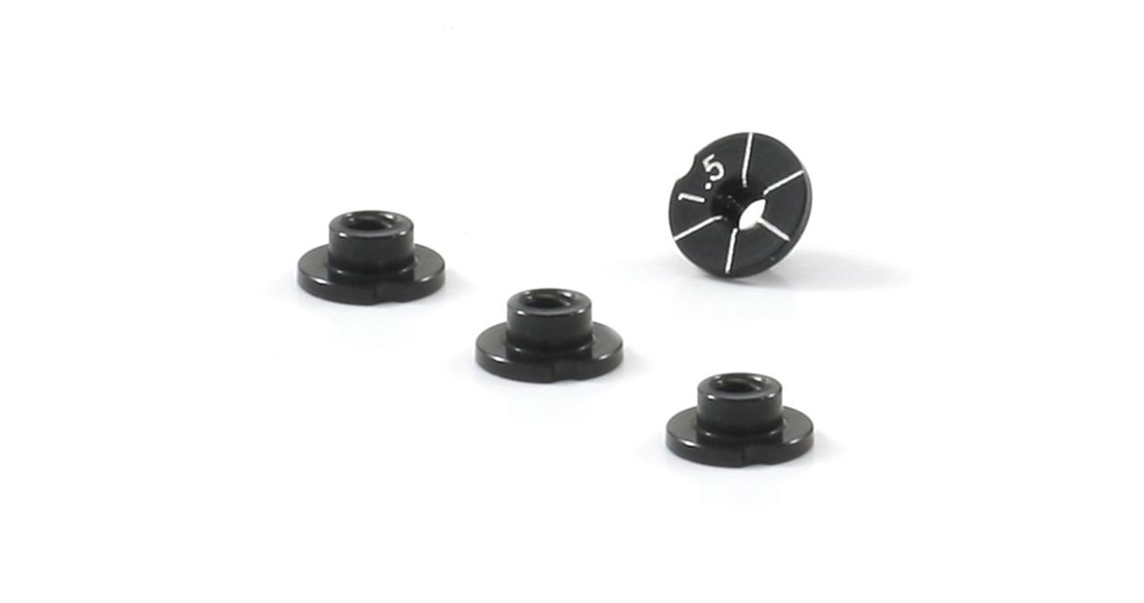 Mutter till fjädring 1,5mm ej centrerad