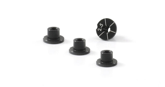 Mutter till fjädring 2,5mm ej centrerad