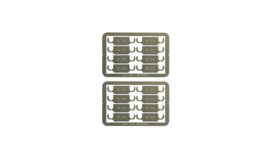 Shims för lagerbock 0,25mm