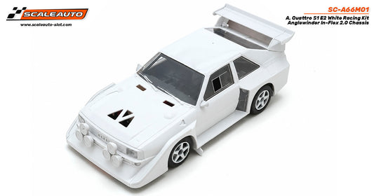 Scaleauto A Quattro S1 E2 White kit